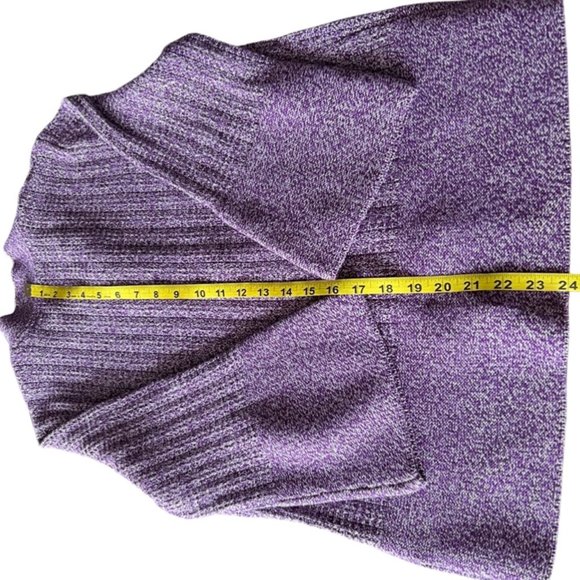 🌸4/$50🌸 Heathered Purple Cardigan Sweater - Picture 12 of 14